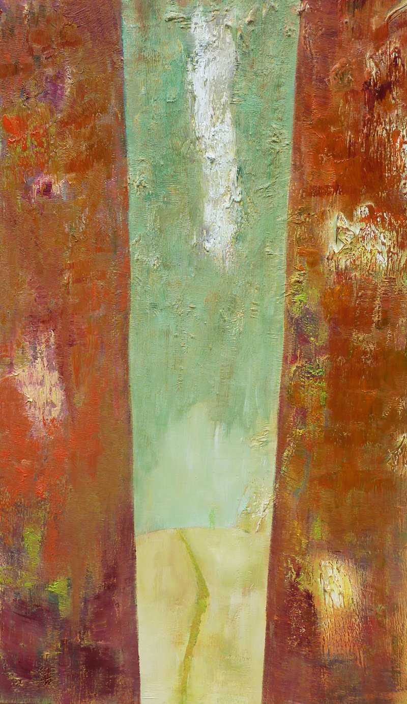 Edge of Desire - Oil On Panel 112cm x 66cm