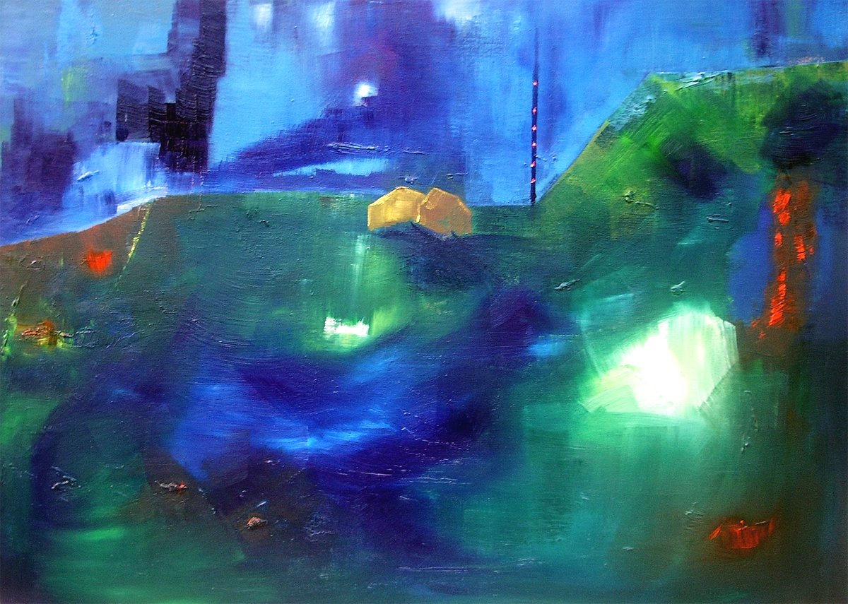 Remote - Oil on Canvas - 93cm x 121cm