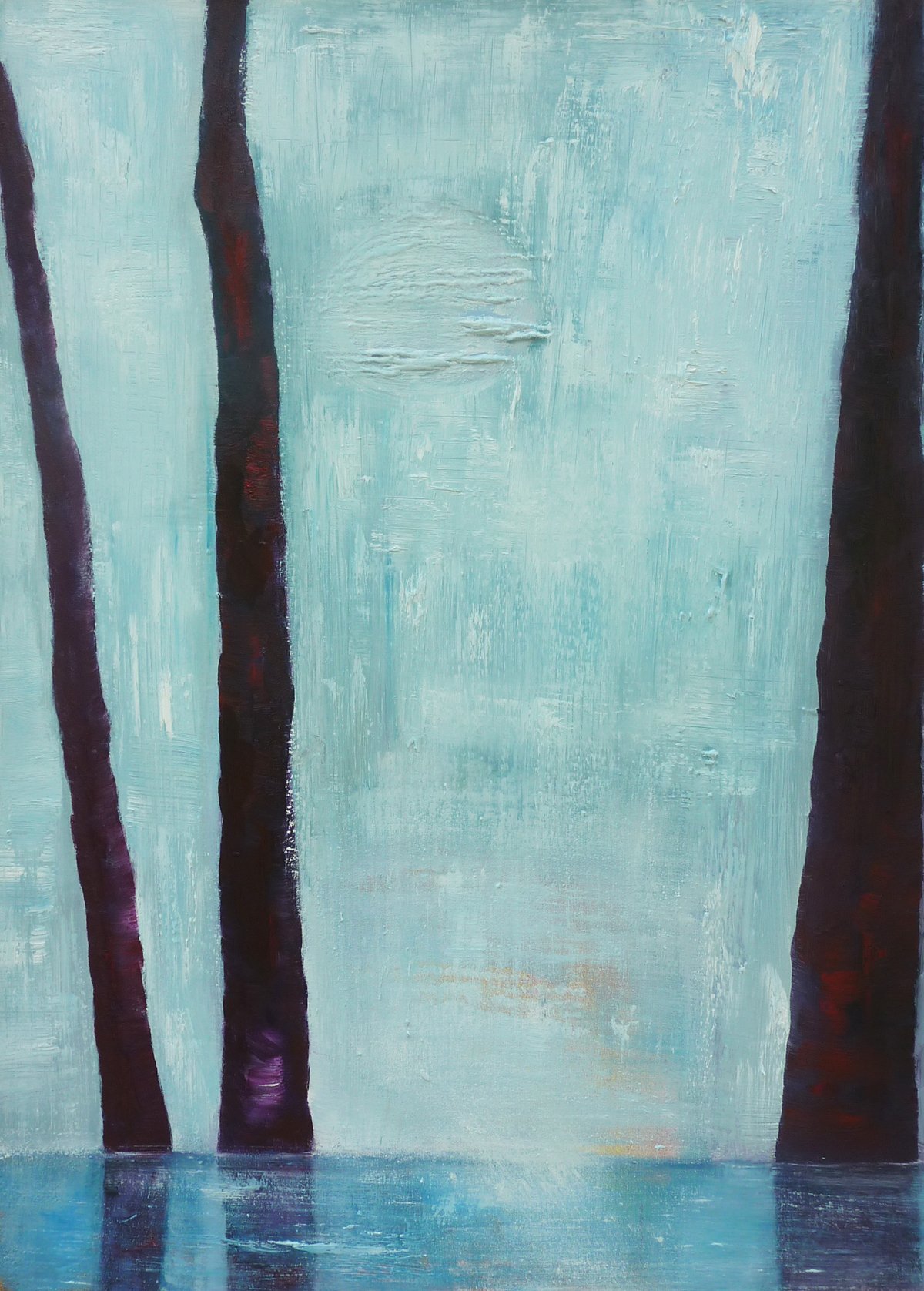 Silent Echoes - Oil on Canvas - 112cm x 81cm