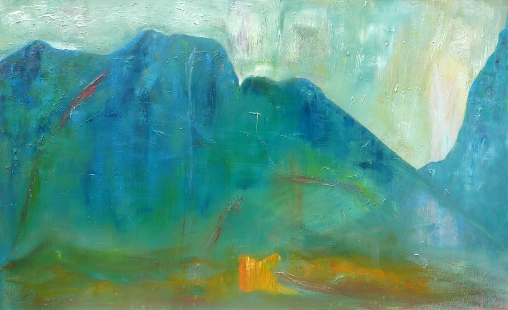 Veiled Passage Oil on Canvas 97cm x 158cm