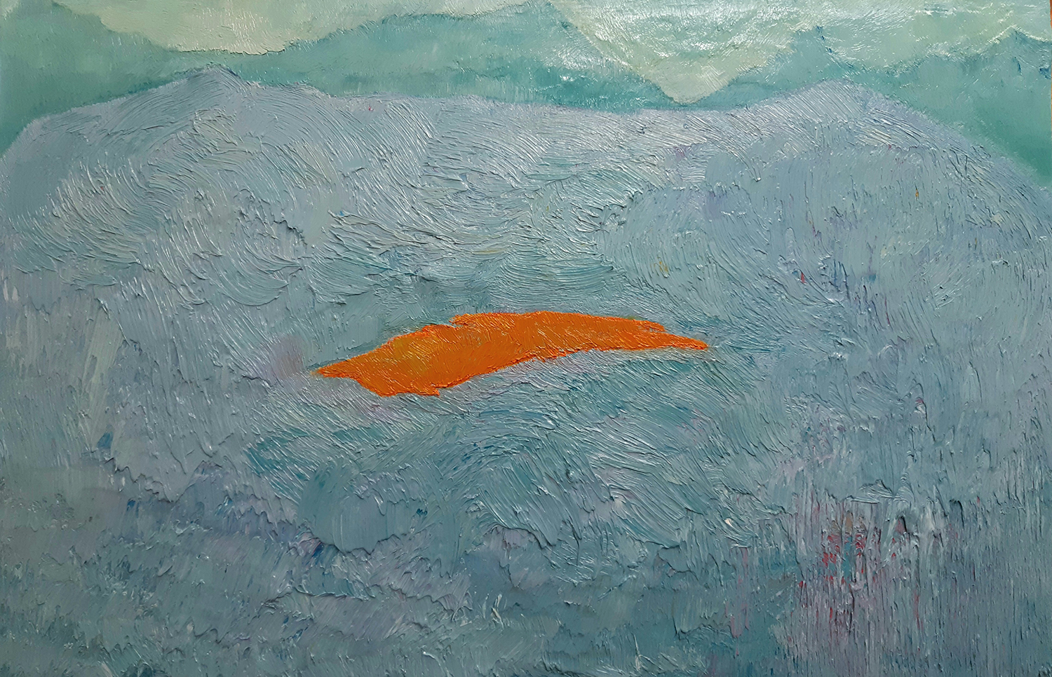 Midnight Morning - oil on canvas - 46 x 66cm