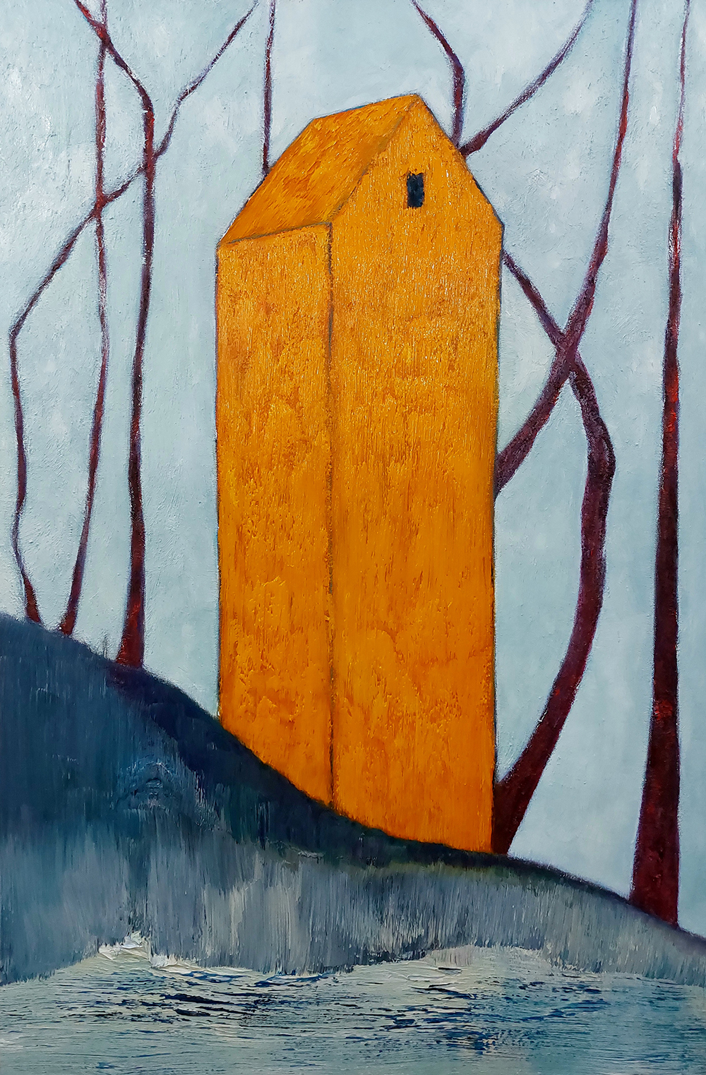 Out of the Woods - oil on canvas - 97 x 66 cm